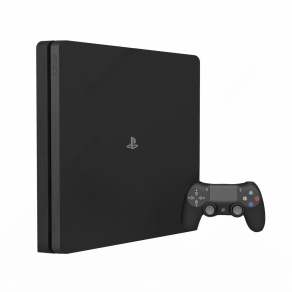 现代PS4游戏机3D模型下载